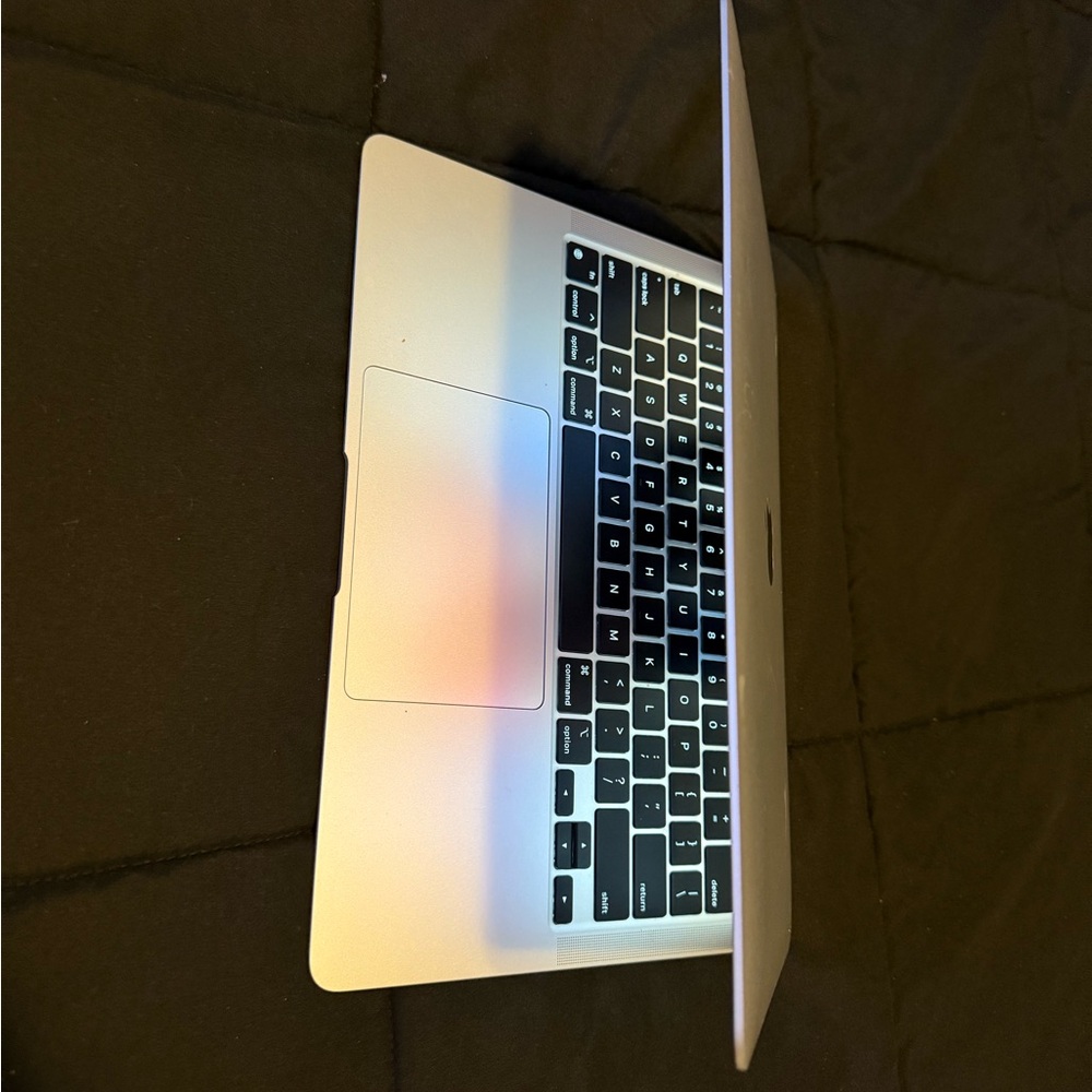 Silver Laptop with Black Keyboard